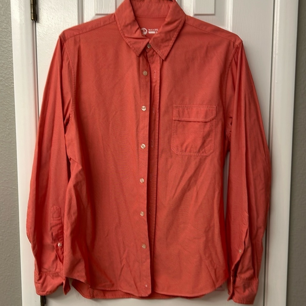 Outlier Tech Ox Pivot Red Button Up Shirt, Men’s, XL, Air Texturized Nylon
